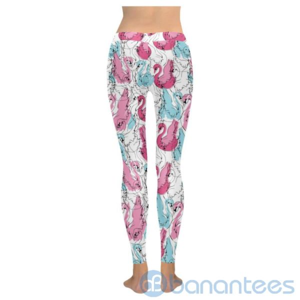 Swan Pink Leggings for Women Product Photo
