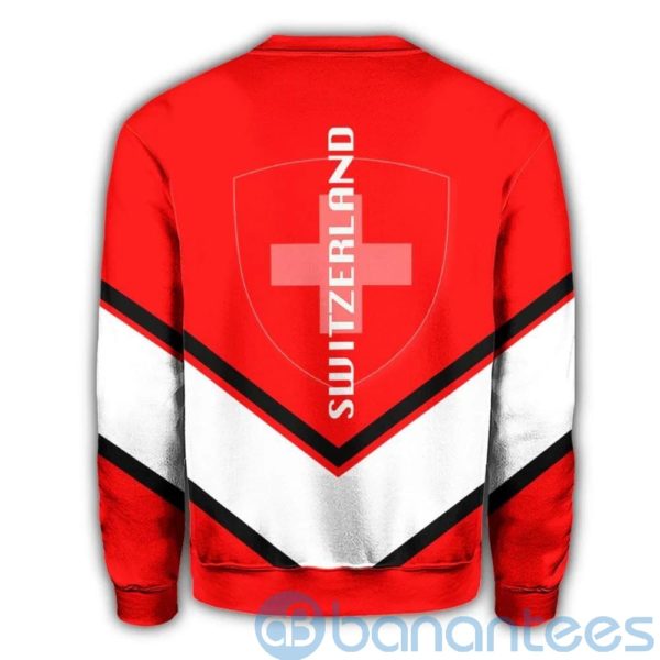 Switzerland Coat Of Arms Lucian Style All Over Printed 3D Sweatshirt Product Photo