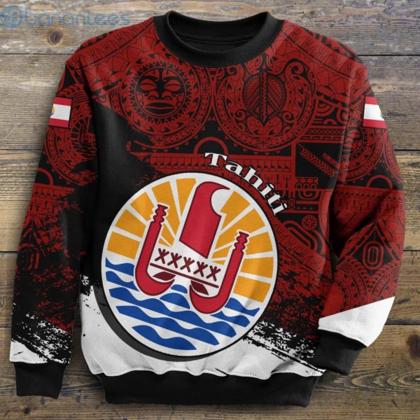 Tahiti Special Design All Over Printed 3D Sweatshirt Product Photo