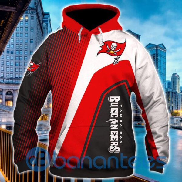 Tampa Bay Buccaneers 3D Hoodie Zip Hoodie Full Printed Product Photo