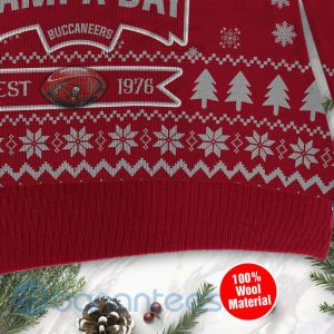 Tampa Bay Buccaneers Cute Baby Yoda Grogu Ugly Christmas 3D Sweater Product Photo