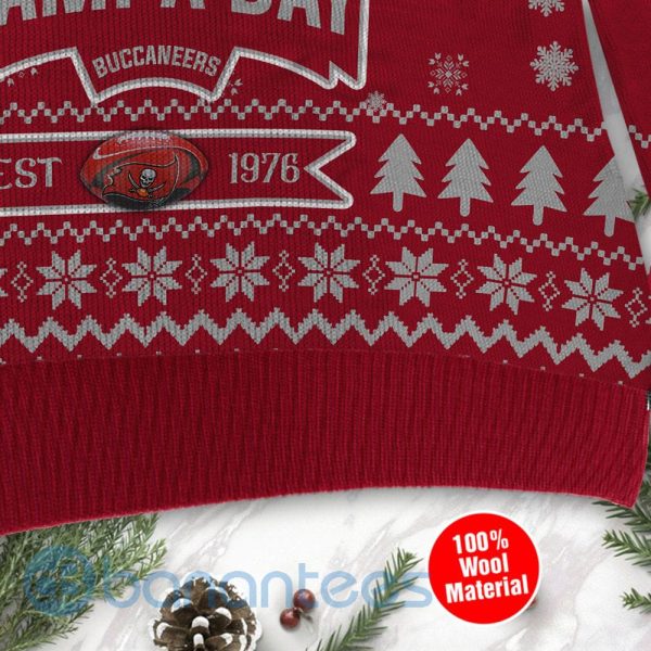 Tampa Bay Buccaneers Cute Baby Yoda Grogu Ugly Christmas 3D Sweater Product Photo