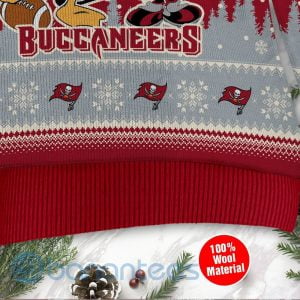 Tampa Bay Buccaneers Disney Donald Duck Mickey Mouse Goofy Custom Name Ugly Christmas 3D Sweater Product Photo