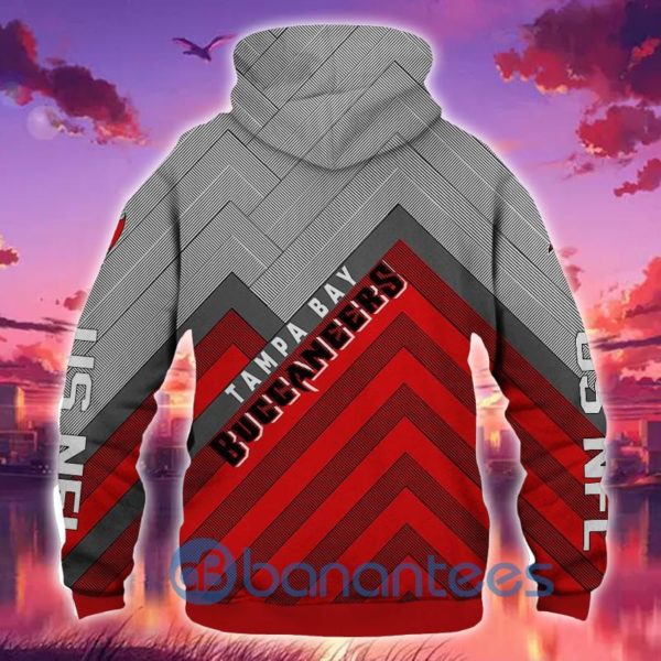 Tampa Bay Buccaneers Full Printed 3D Hoodies Zip Hoodie Product Photo