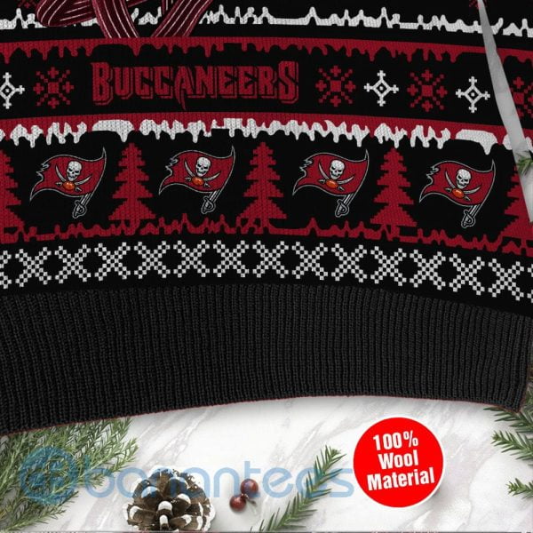 Tampa Bay Buccaneers Jack Skellington Halloween Ugly Christmas 3D Sweater Product Photo