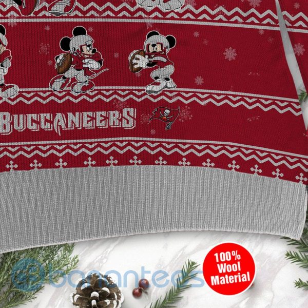 Tampa Bay Buccaneers Mickey Mouse Ugly Christmas 3D Sweater Product Photo