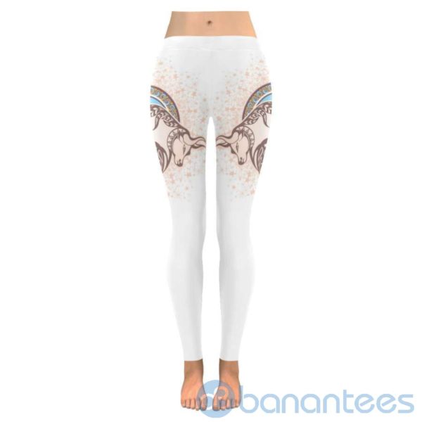 Taurus White Leggings For Women Product Photo