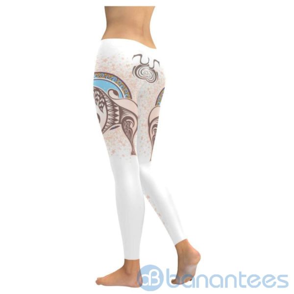 Taurus White Leggings For Women Product Photo