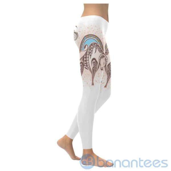 Taurus White Leggings For Women Product Photo