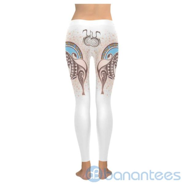 Taurus White Leggings For Women Product Photo