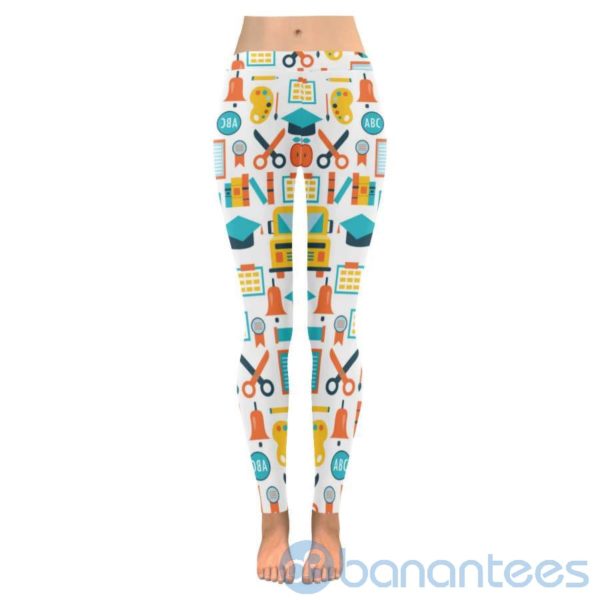 Teacher Back To School Leggings For Women Product Photo