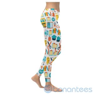 Teacher Back To School Leggings For Women Product Photo