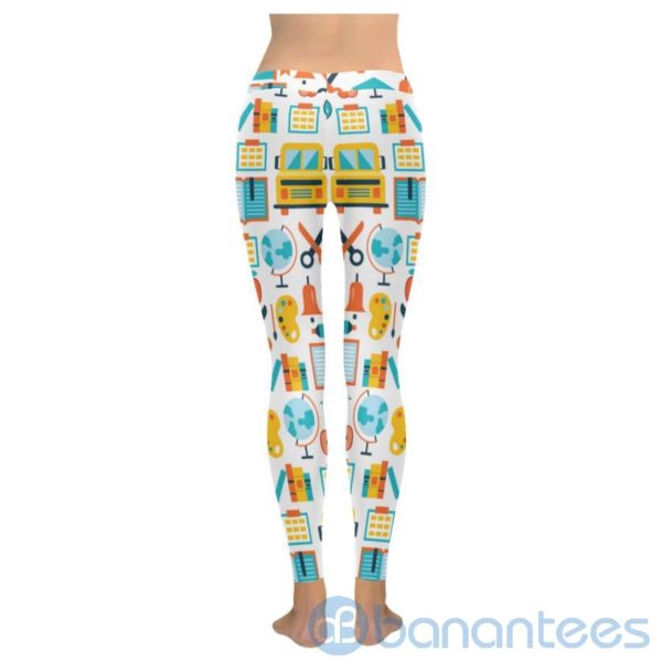 Teacher Back To School Leggings For Women Product Photo