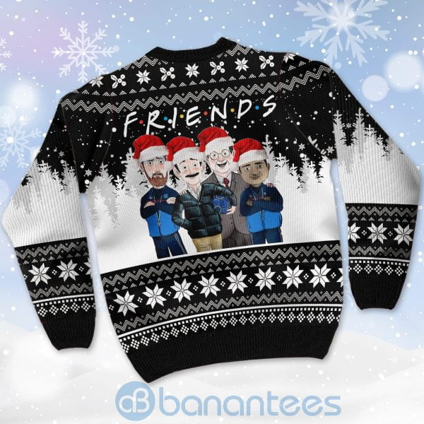 Ted Lasso Friends Wanker Ugly Christmas 3D Sweater Product Photo