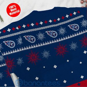 Tennessee Titans Funny Charlie Brown Peanuts Snoopy Ugly Christmas 3D Sweater Product Photo