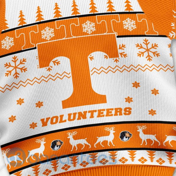 Tennessee Volunteers Custom Name Personalized Ugly Christmas 3D Sweater Product Photo