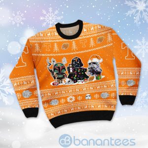 Tennessee Volunteers Star Wars Ugly Christmas 3D Sweater Product Photo