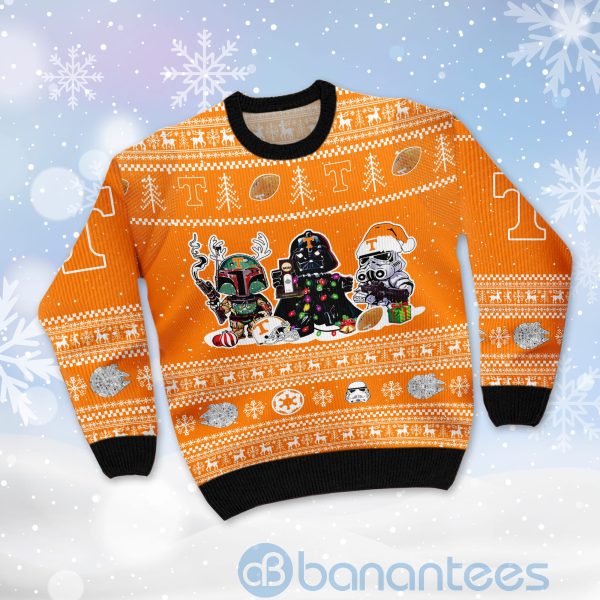 Tennessee Volunteers Star Wars Ugly Christmas 3D Sweater Product Photo