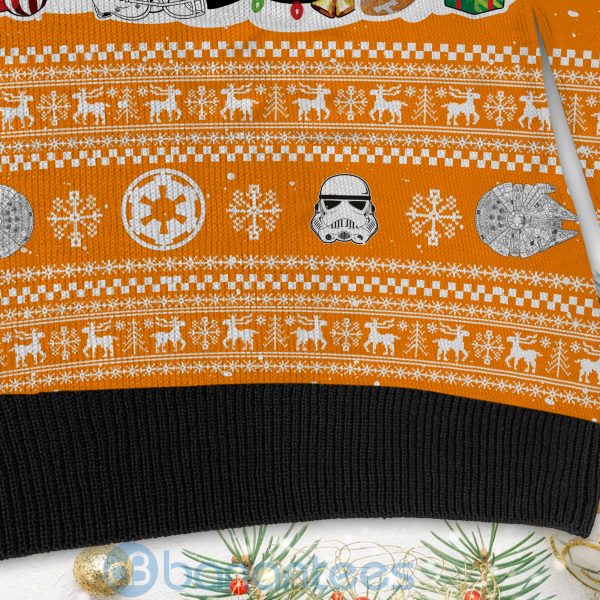 Tennessee Volunteers Star Wars Ugly Christmas 3D Sweater Product Photo