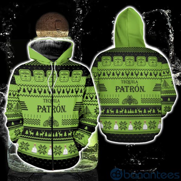 Tequila Patron Ugly Christmas All Over Printed 3D Shirt Product Photo