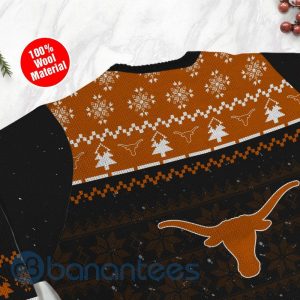 Texas Longhorns Snoopy Dabbing Ugly Christmas 3D Sweater Product Photo