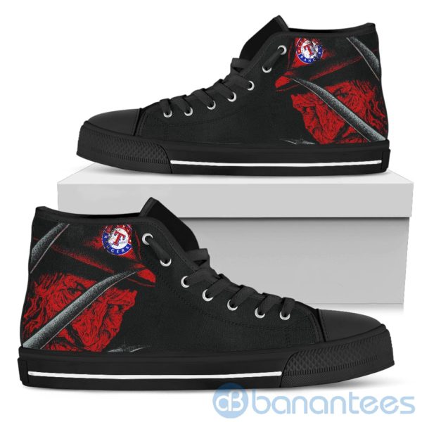 Texas Rangers Nightmare Freddy High Top Shoes Product Photo