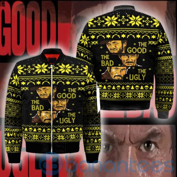 The Good, the Bad and the Ugly Christmas All Over Printed 3D Shirt Product Photo