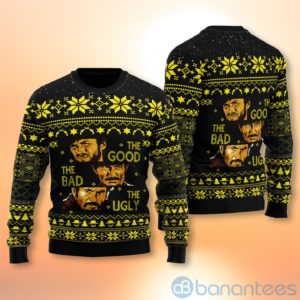 The Good, the Bad and the Ugly Christmas All Over Printed 3D Shirt Product Photo