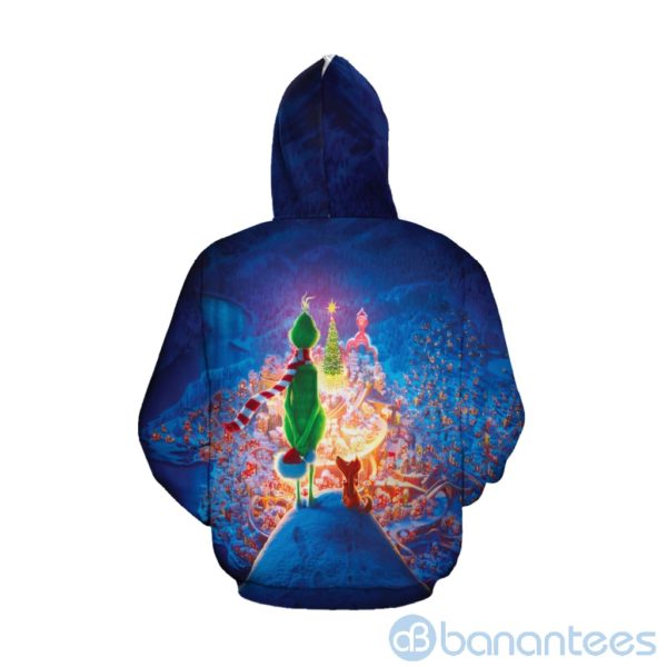 The Grinch Nightname Christmas All Over Printed 3D Hoodie Product Photo