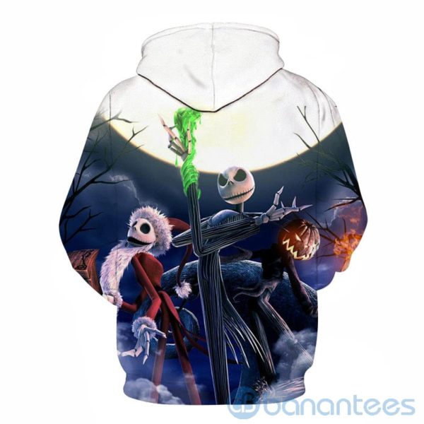 The Nightmare Before Christmas Jack And Sally Skellington All Over Printed 3D Hoodie Product Photo