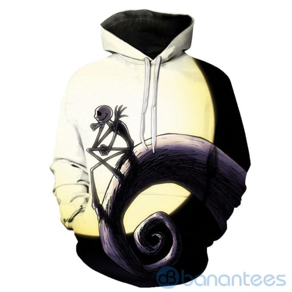 The Nightmare Before Christmas Jack Skellington All Over Printed 3D Hoodie Product Photo