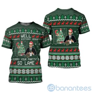 The Office Ugly Christmas All Over Printed 3D Shirt Product Photo