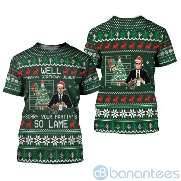 The Office Ugly Christmas All Over Printed 3D Shirt Product Photo