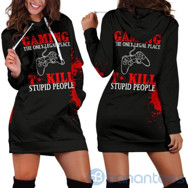 The Only Legal Place Hoodie Dress For Women Product Photo