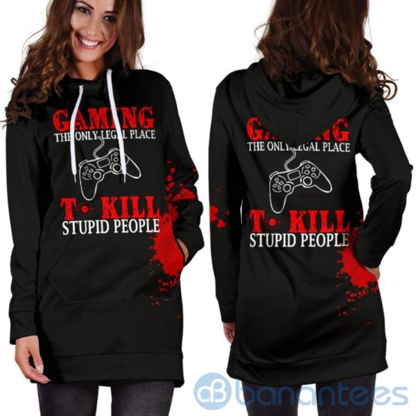 The Only Legal Place Hoodie Dress For Women Product Photo