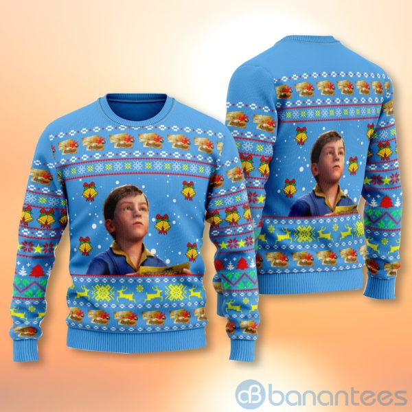 The Polar Express Ugly Christmas All Over Printed 3D Shirt Product Photo