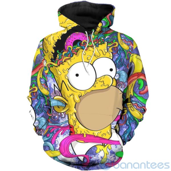 The Simpsons All Over Printed 3D Hoodie Sweatshirt Product Photo