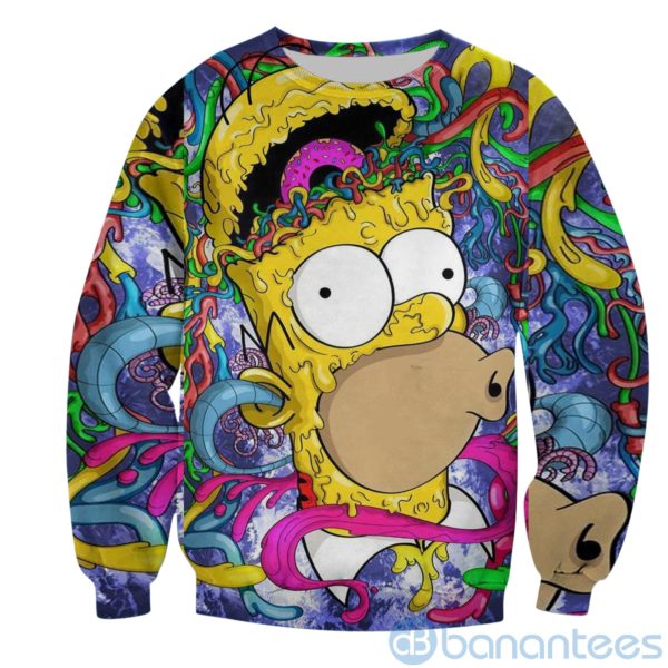 The Simpsons All Over Printed 3D Hoodie Sweatshirt Product Photo
