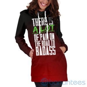 There Is A Lot Of Pain Hoodie Dress For Women Product Photo