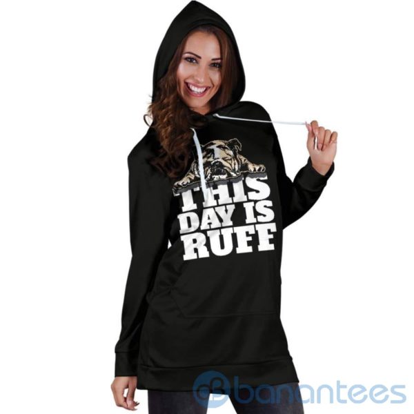 This Day Is Ruff Hoodie Dress For Women Product Photo