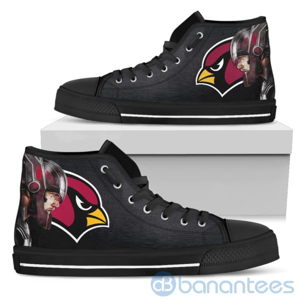 Thor Head With Logo Of Arizona Cardinals High Top Shoes Product Photo