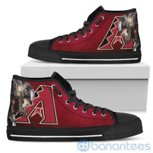 Thor Head With Logo Of Arizona Diamondbacks High Top Shoes Product Photo