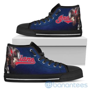 Thor Head With Logo Of Cleveland Indians High Top Shoes Product Photo