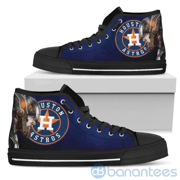 Thor Head With Logo Of Houston Astros High Top Shoes Product Photo