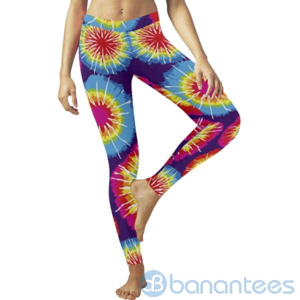 Tie Dye Leggings For Women Product Photo