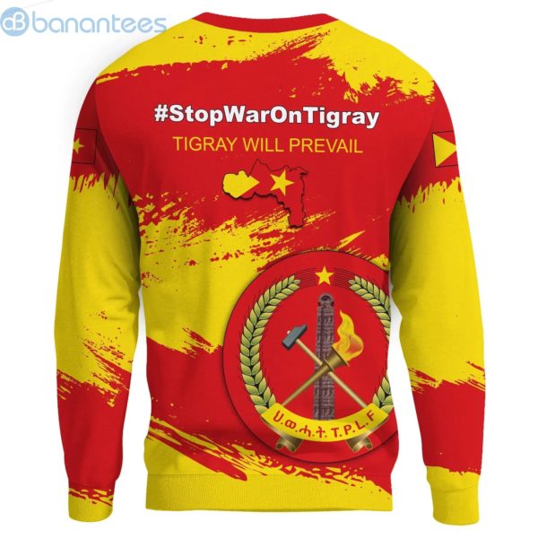 Tigray Tigray People's Liberation Front Flag Brush All Over Printed 3D Sweatshirt Product Photo