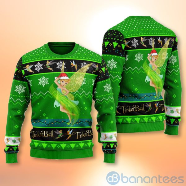 Tinker Bell Ugly Christmas All Over Printed 3D Shirt Product Photo