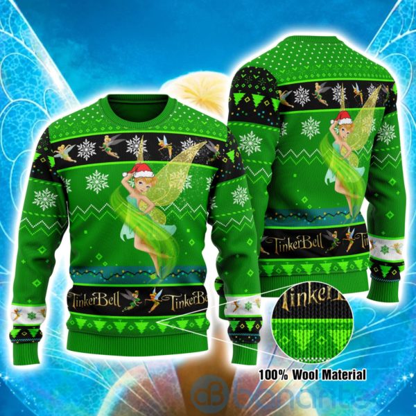 Tinker Bell Ugly Christmas All Over Printed 3D Shirt Product Photo