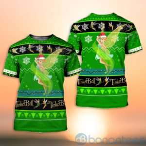 Tinker Bell Ugly Christmas All Over Printed 3D Shirt Product Photo