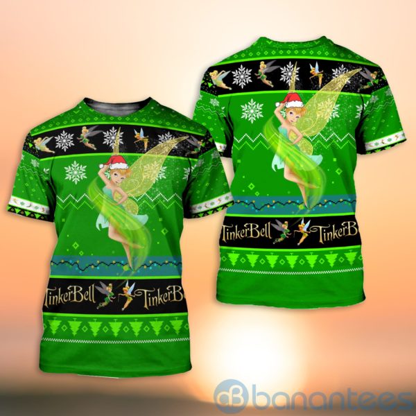 Tinker Bell Ugly Christmas All Over Printed 3D Shirt Product Photo